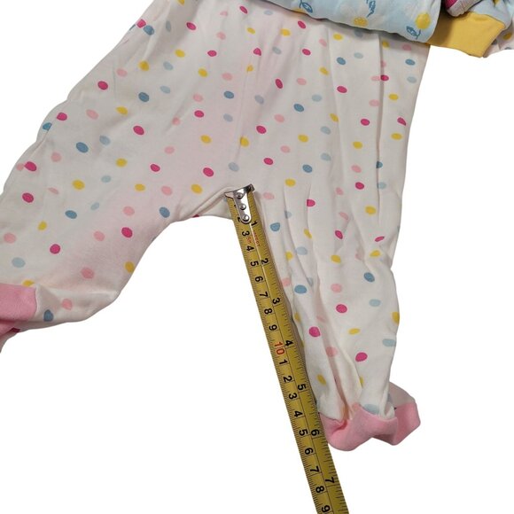 Koala Baby 3-Pack Coverall Multicolor Size 3Months 100% Cotton New - Picture 10 of 10